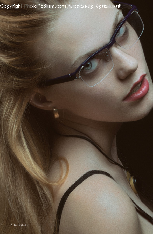 Person, Human, Face, Glasses, Accessories