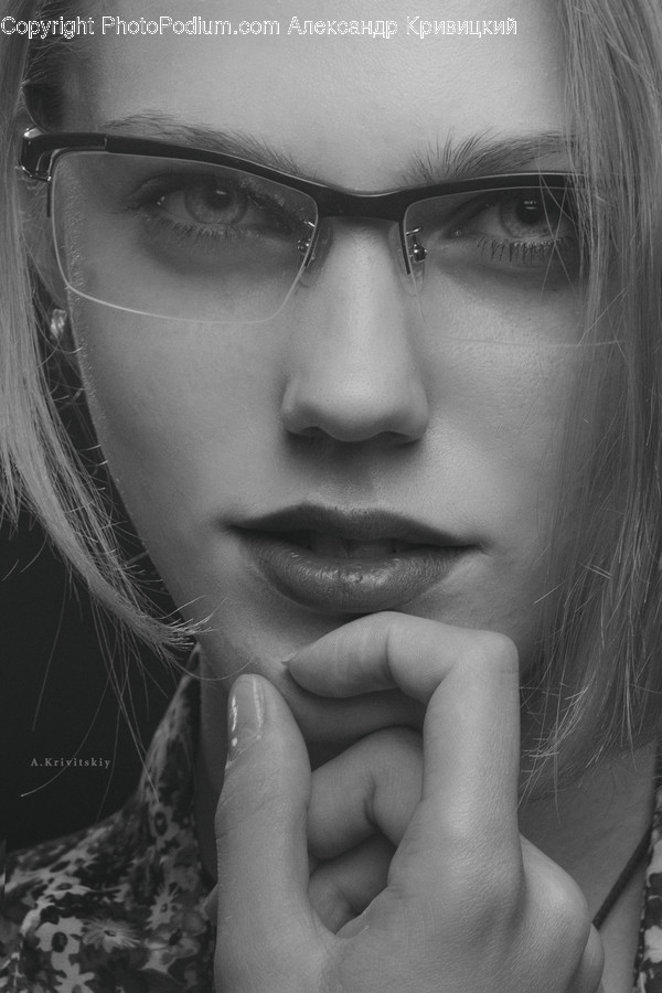 Face, Person, Human, Glasses, Accessories