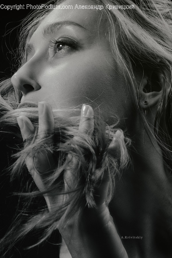 Person, Human, Finger, Face, Smoke
