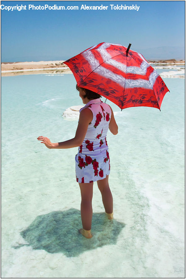 People, Person, Human, Umbrella, Bikini, Maillot, Swimwear
