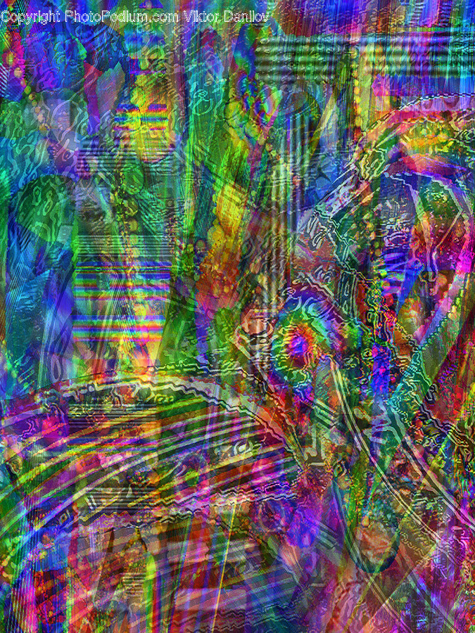Pattern, Ornament, Painting, Art, Fractal