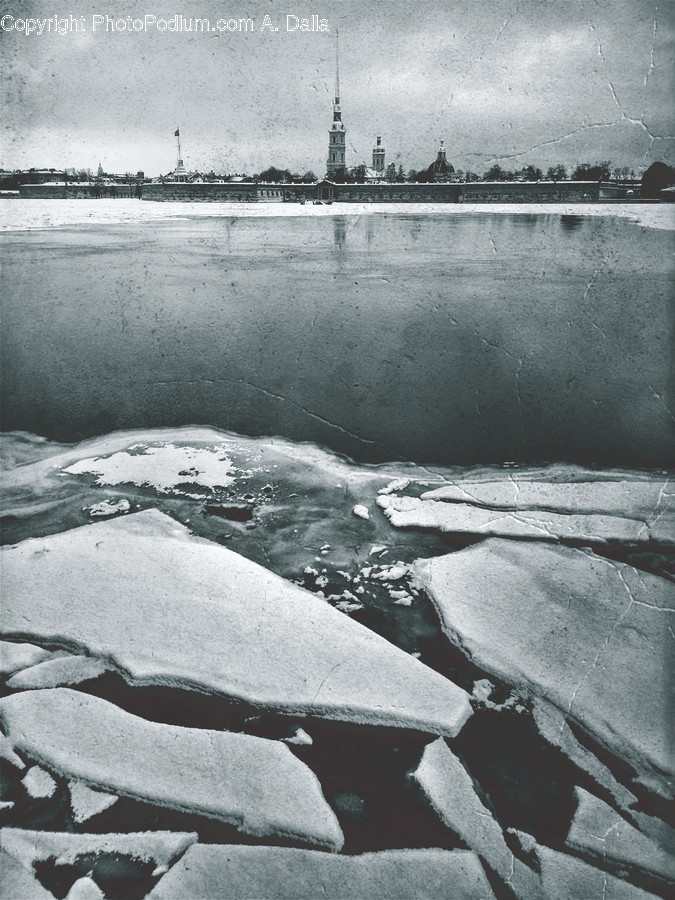 Nature, Outdoors, Ice, Tower, Architecture