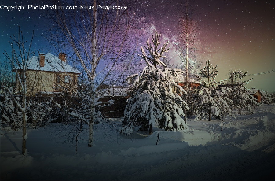 Nature, Outdoors, Snow, Winter, Building