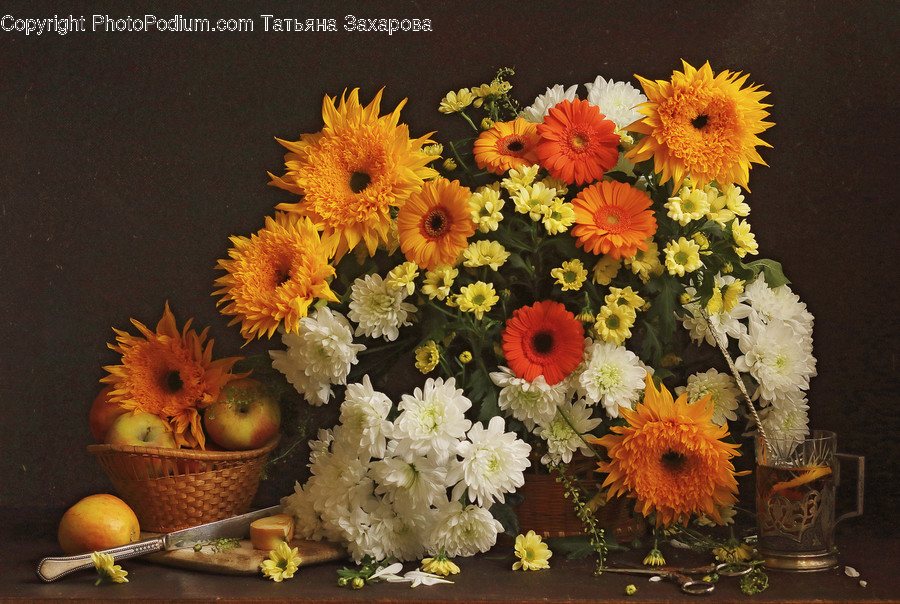 Plant, Flower, Blossom, Flower Bouquet, Flower Arrangement