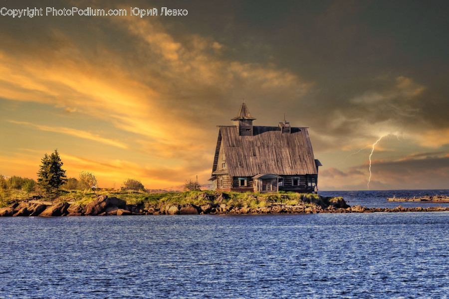 Nature, Outdoors, Building, Land, Sea