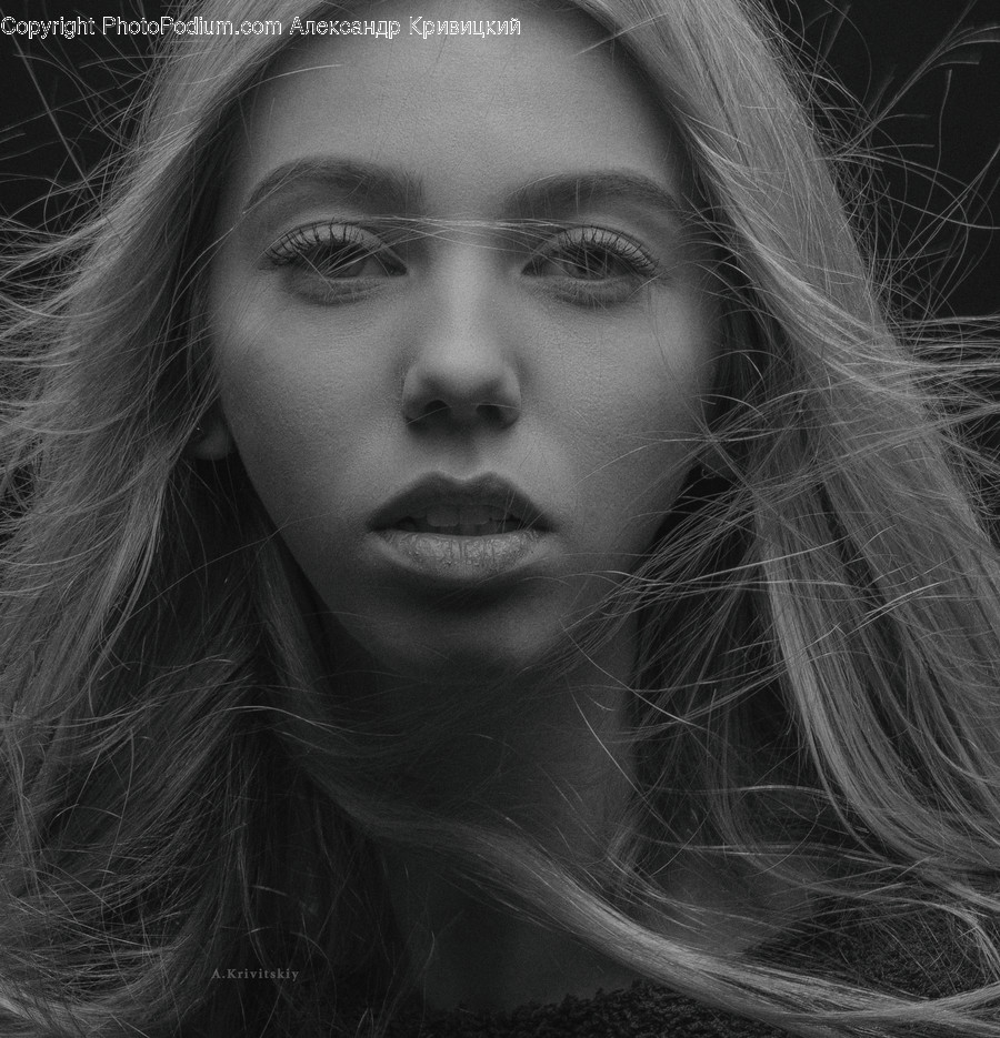 Face, Person, Human, Female, Portrait