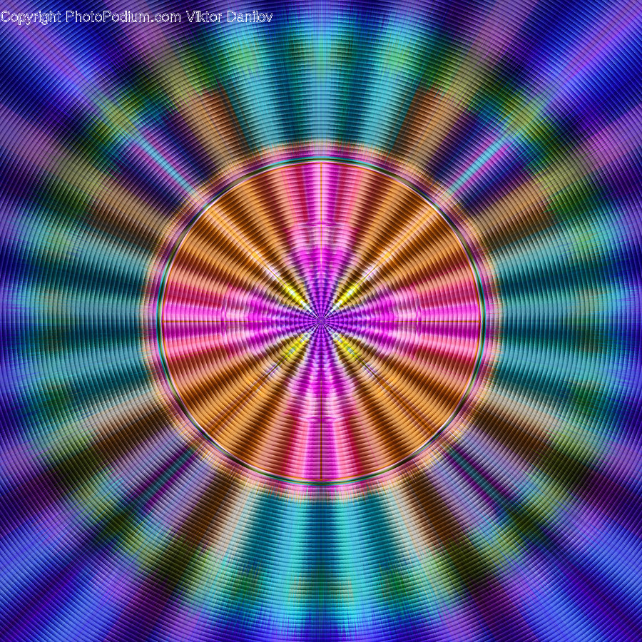 Ornament, Pattern, Purple, Fractal, Art