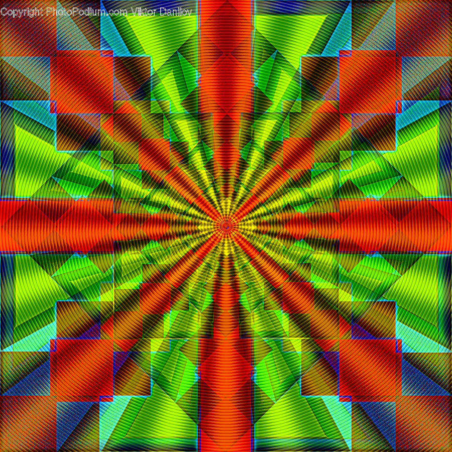 Lighting, Pattern, Ornament, Fractal, Light