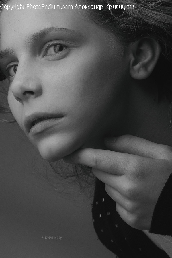 Finger, Face, Person, Human, Head