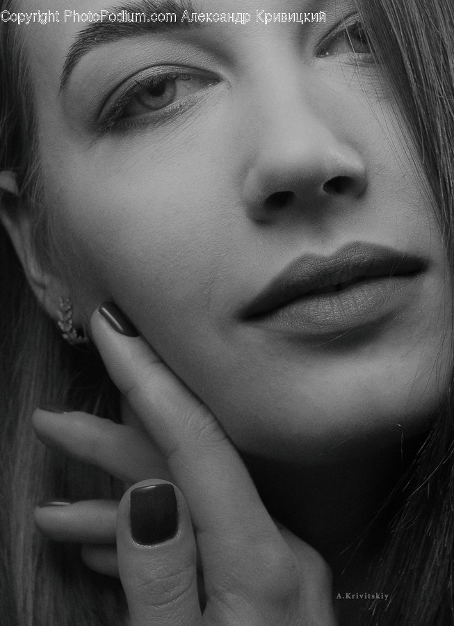 Face, Person, Human, Finger, Head