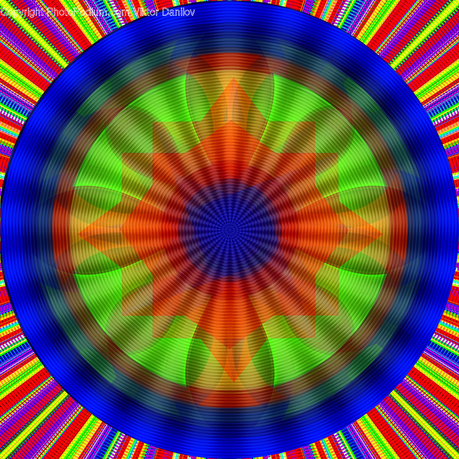 Ornament, Pattern, Purple, Fractal, Lighting