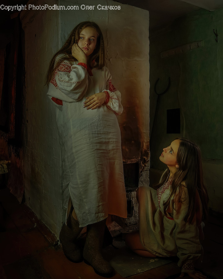 Clothing, Apparel, Painting, Art, Person