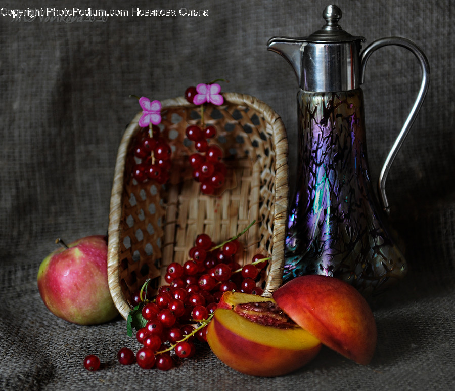 Plant, Fruit, Food, Apple, Jug