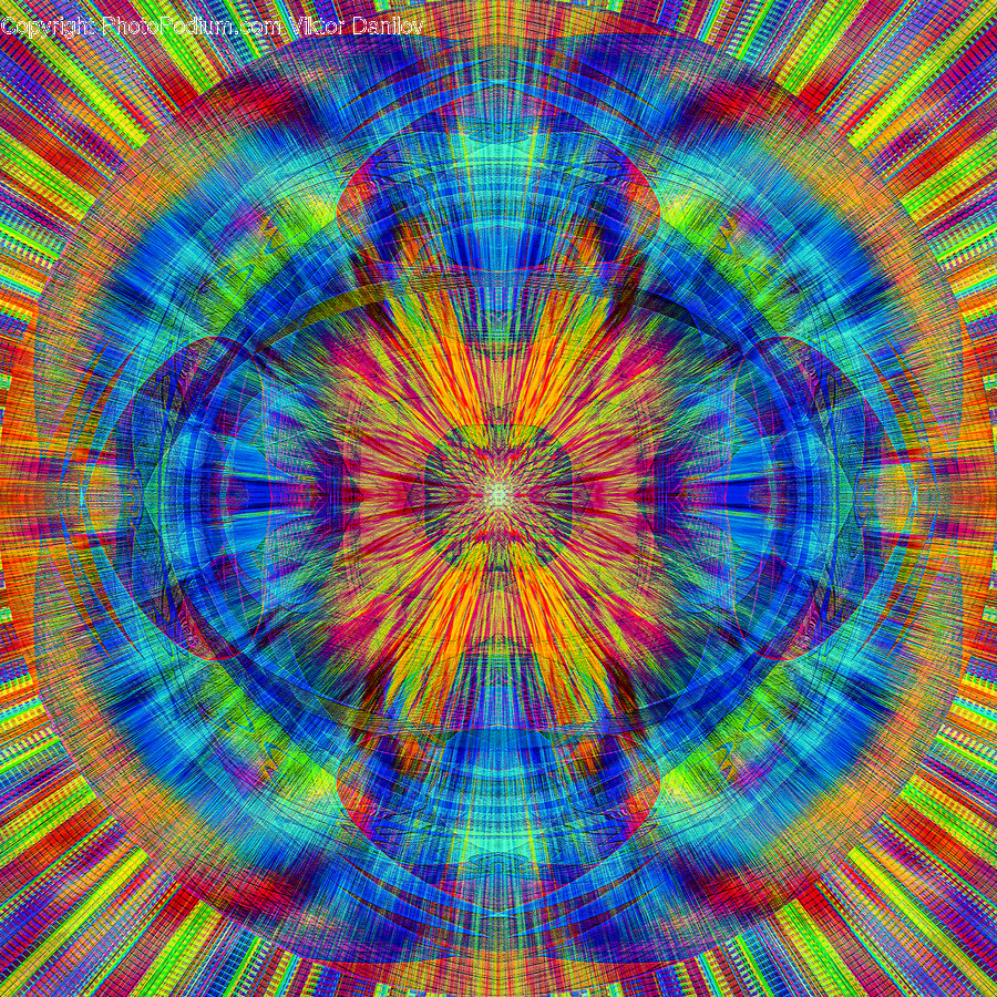 Ornament, Pattern, Fractal, Painting, Art