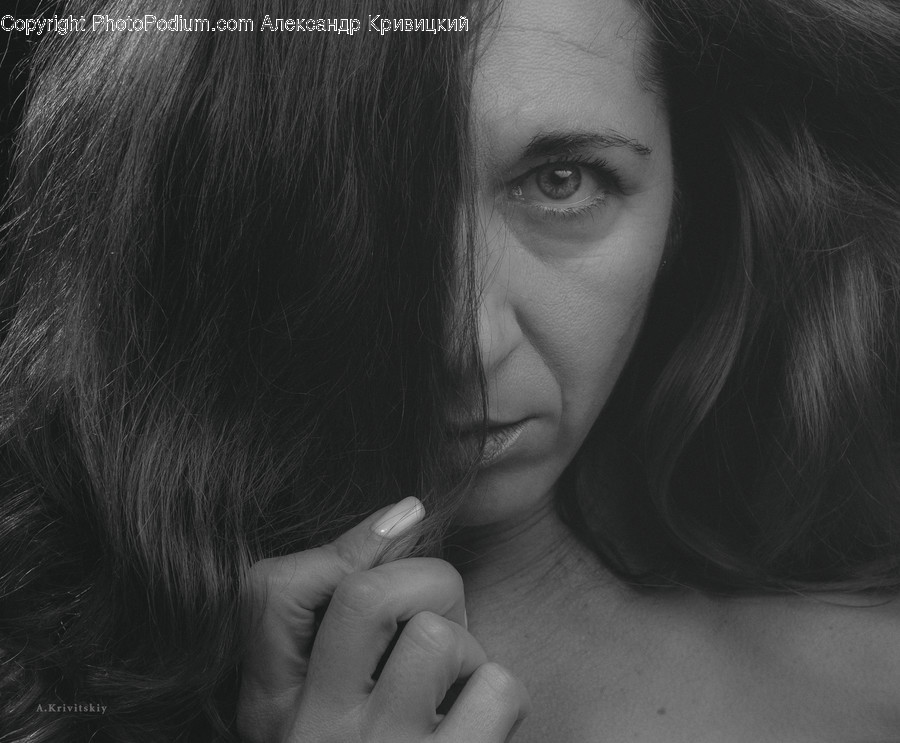 Person, Human, Finger, Face, Hair