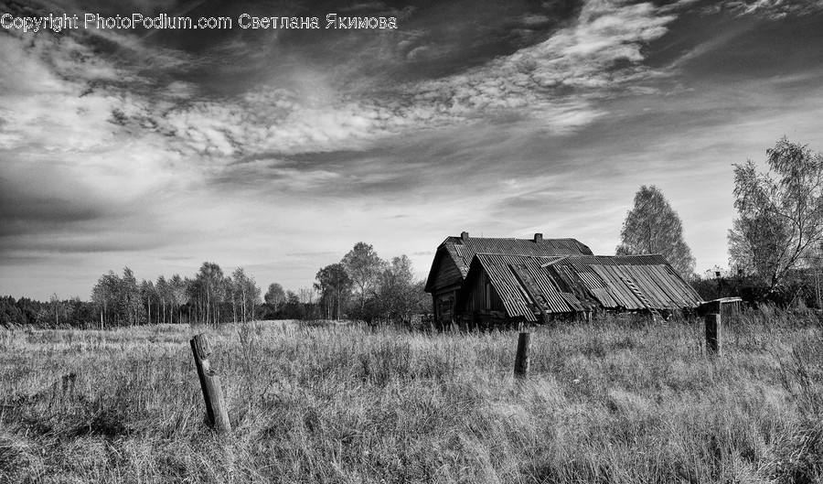 Nature, Outdoors, Building, Countryside, Housing