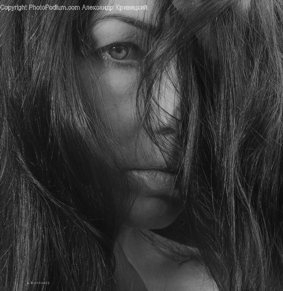 Face, Person, Human, Hair, Black Hair