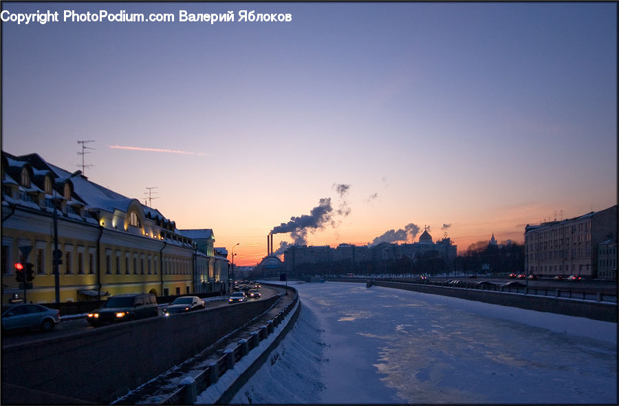Train, Vehicle, Rail, Train Track, City, Downtown, Building