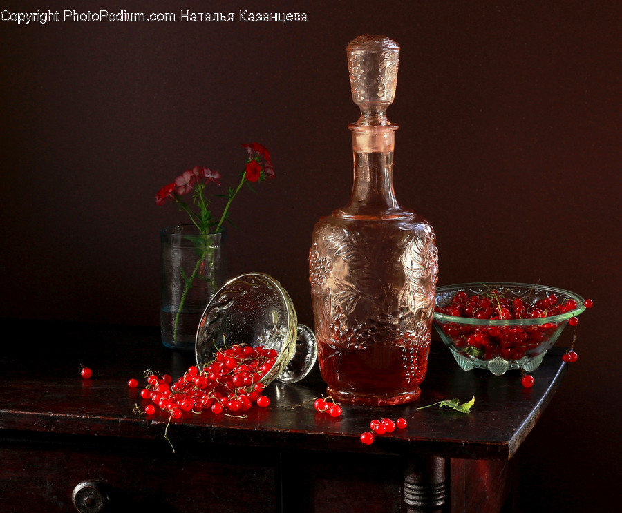 Glass, Goblet, Plant, Flower, Blossom