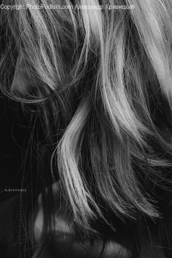 Hair, Face, Person, Human, Black Hair
