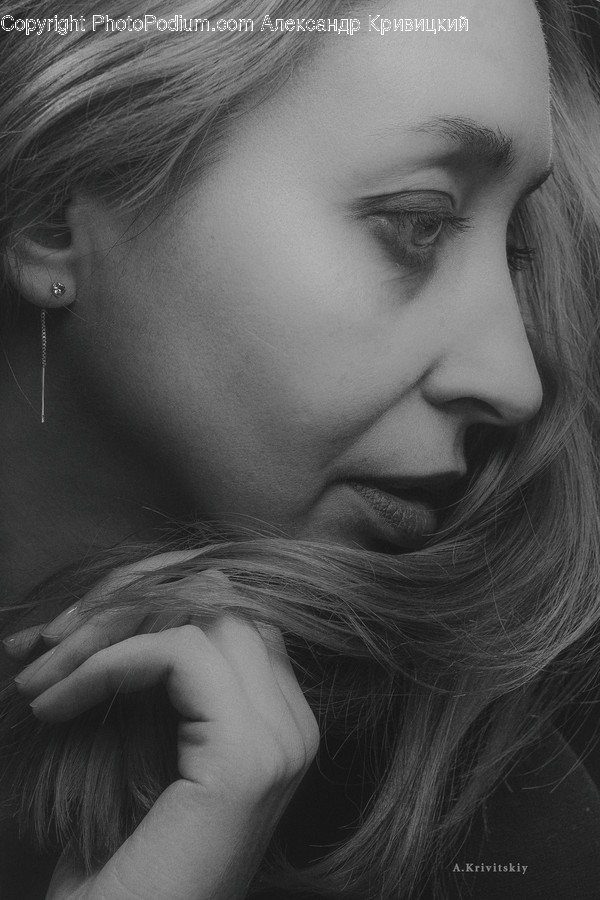 Face, Person, Human, Finger, Mouth