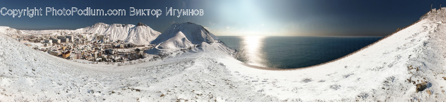 Mountain, Nature, Outdoors, Mountain Range, Ice