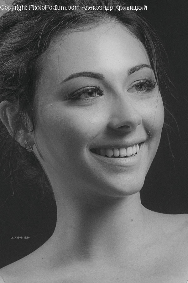 Face, Person, Human, Smile, Female