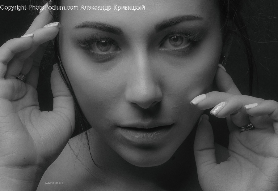 Finger, Person, Human, Face, Skin