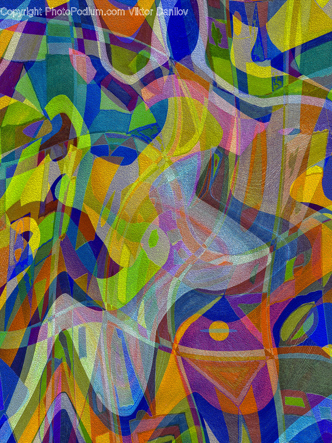 Rug, Art, Modern Art, Tile, Mosaic