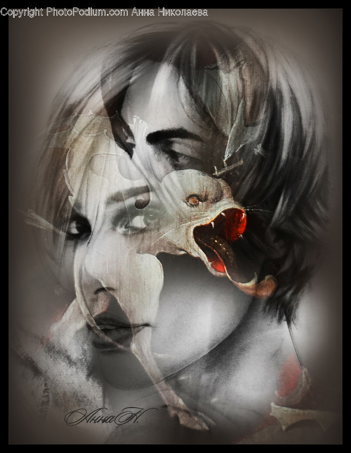 Art, Painting, Person, Human, Graphics