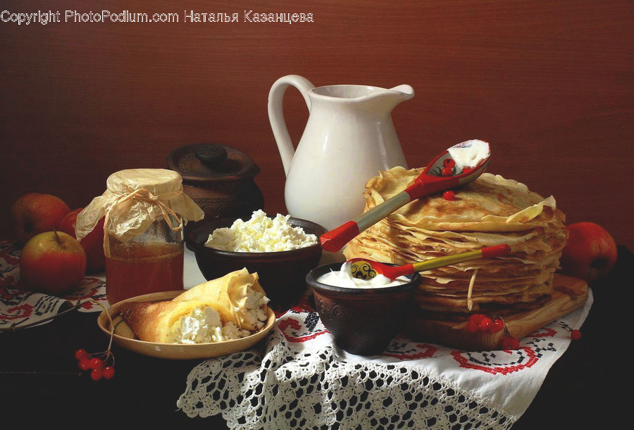 Food, Bowl, Popcorn, Ice Cream, Dessert