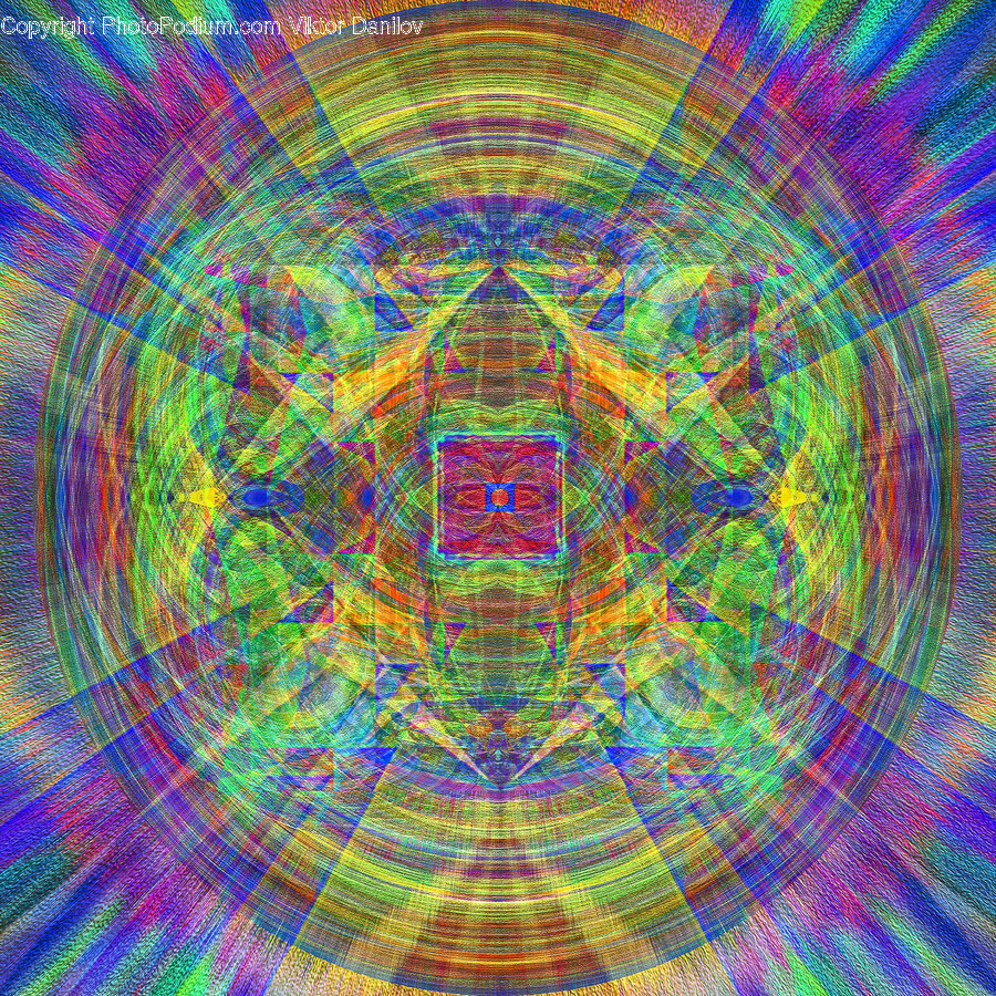 Ornament, Pattern, Fractal, Art, Painting