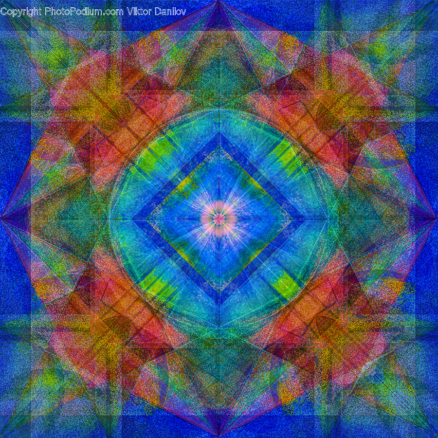 Ornament, Pattern, Fractal, Painting, Art