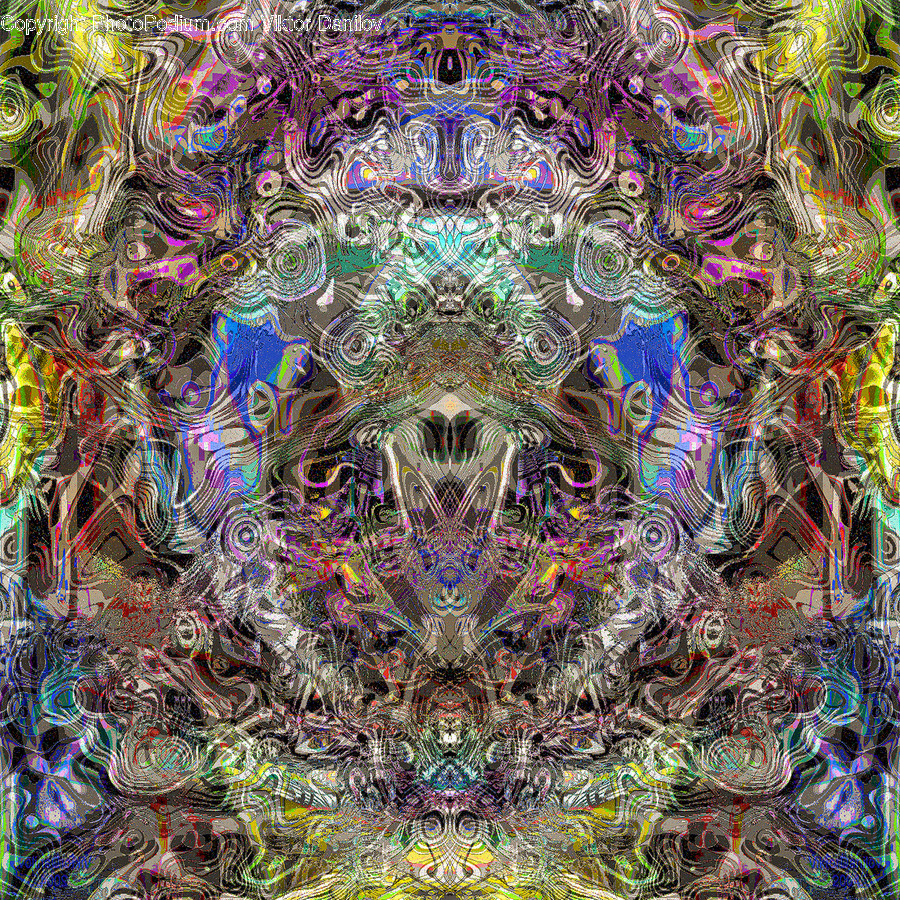 Ornament, Pattern, Fractal, Rug, Art