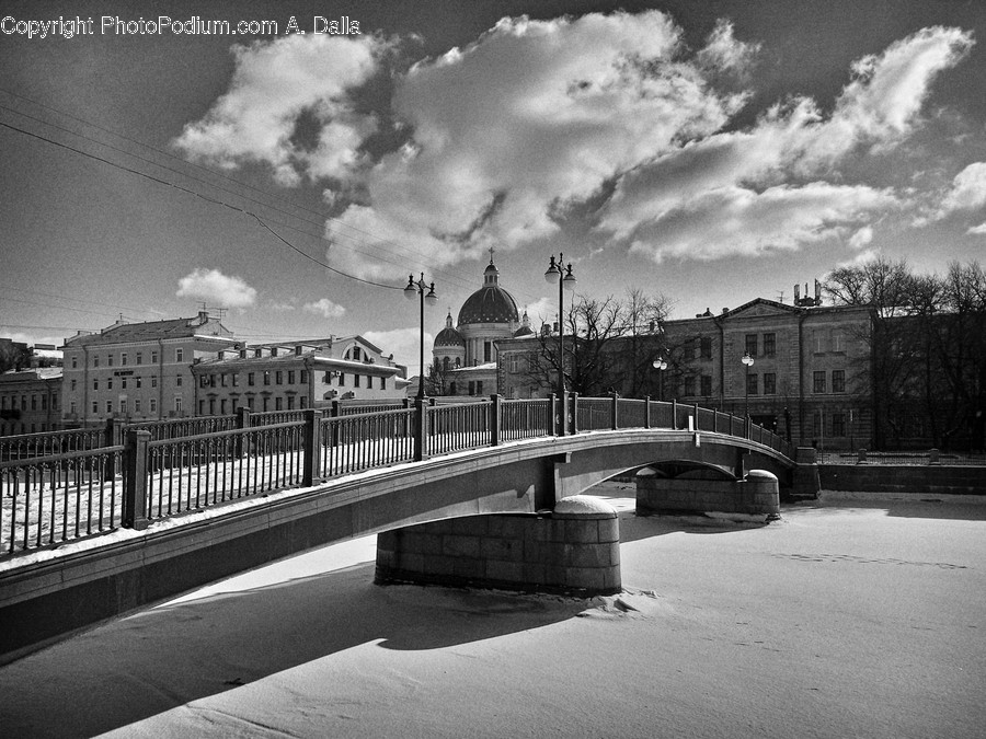Weather, Nature, Railing, Dome, Building