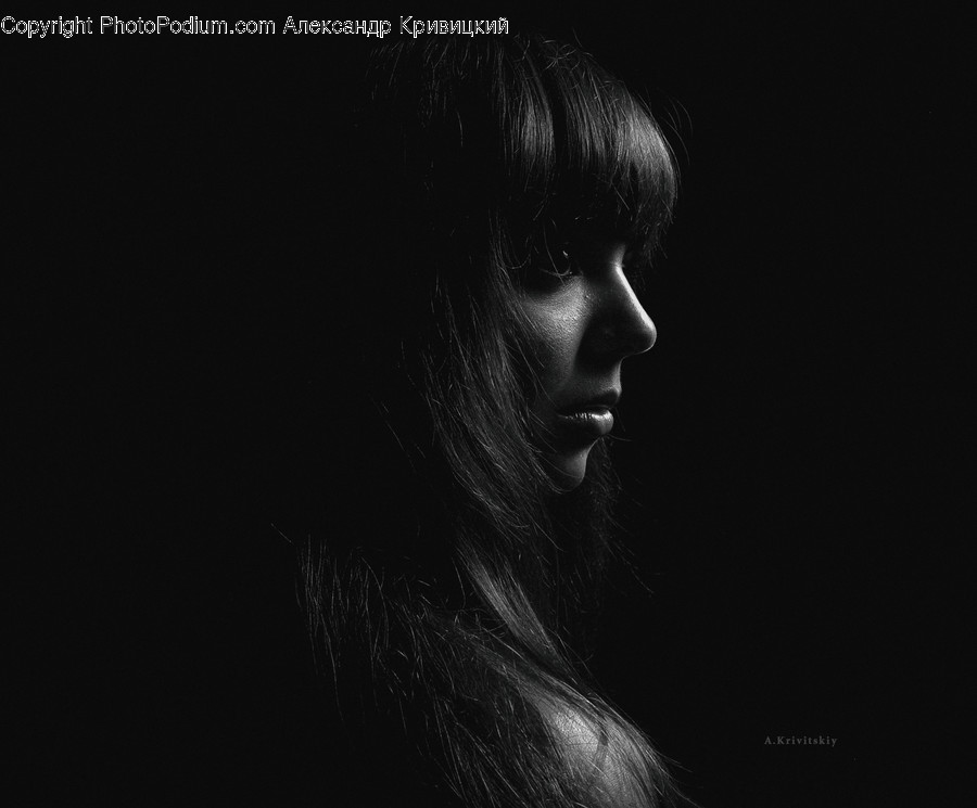 Face, Person, Human, Hair, Black Hair