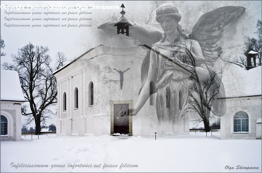 Drawing, Sketch, Ice, Outdoors, Snow, Art, Architecture