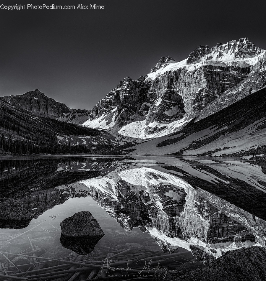 Mountain, Nature, Outdoors, Mountain Range, Ice