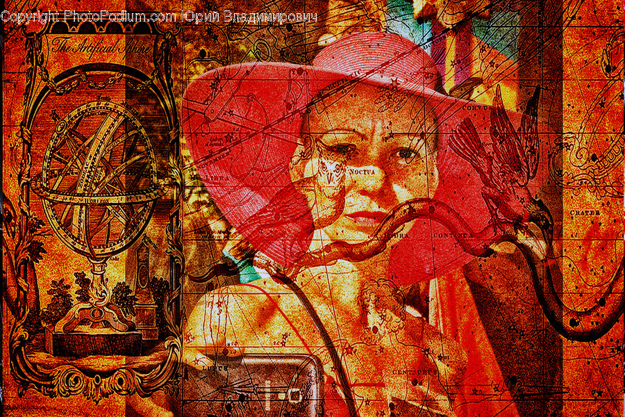 Collage, Poster, Advertisement, Art, Mural