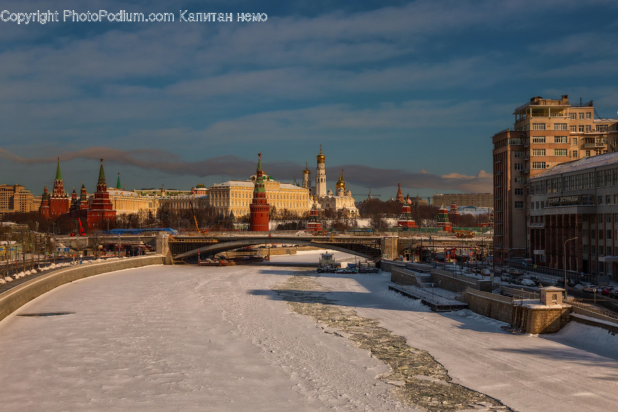Metropolis, Building, City, Urban, Town