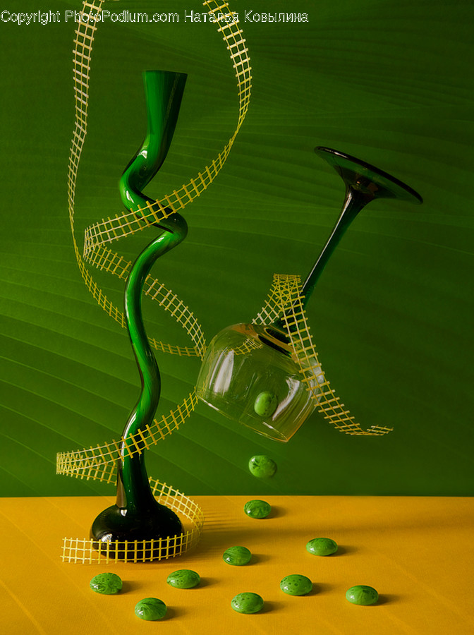 Glass, Crystal, Goblet, Sphere, Lamp