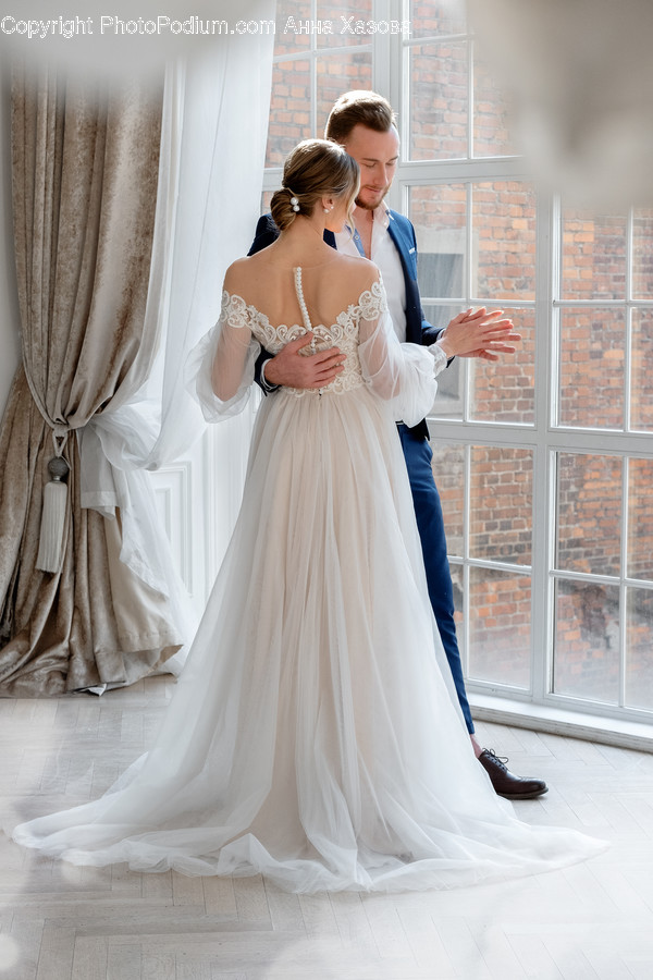 Clothing, Apparel, Wedding Gown, Robe, Gown