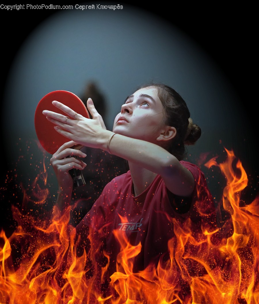 Fire, Person, Human, Flame, Bonfire
