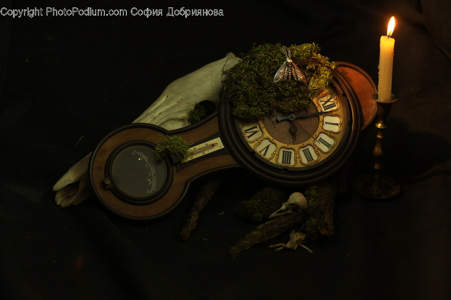 Candle, Wristwatch, Analog Clock, Clock, Architecture