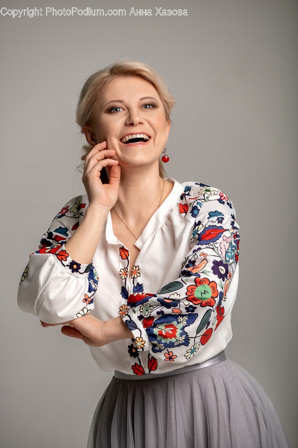 Clothing, Apparel, Sleeve, Female, Person