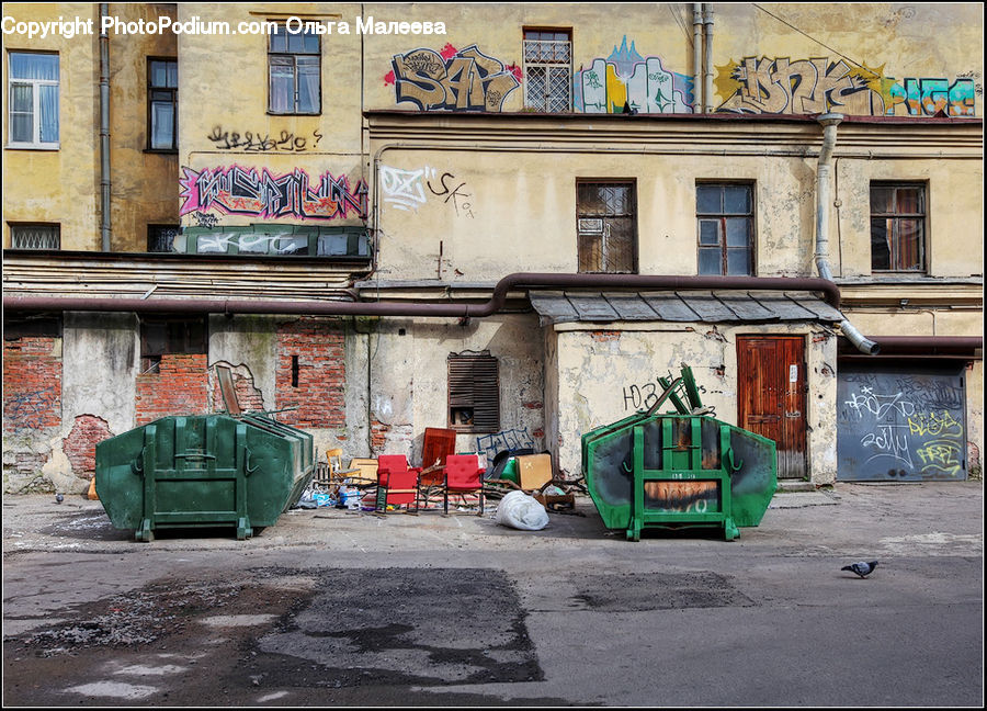 Art, Graffiti, Mural, Wall, Brick, Train, Vehicle