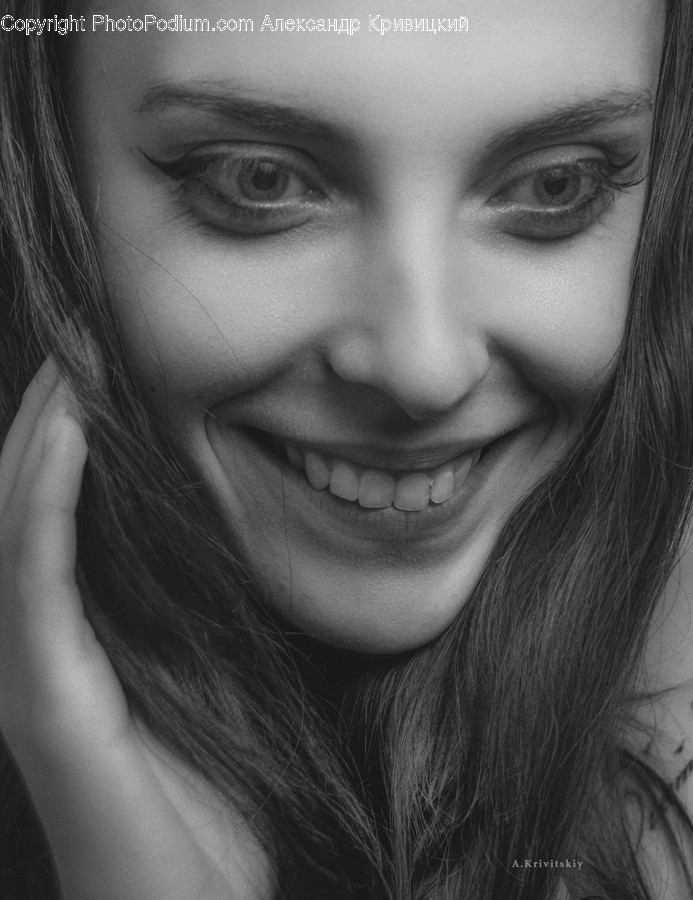 Face, Person, Human, Smile, Dimples