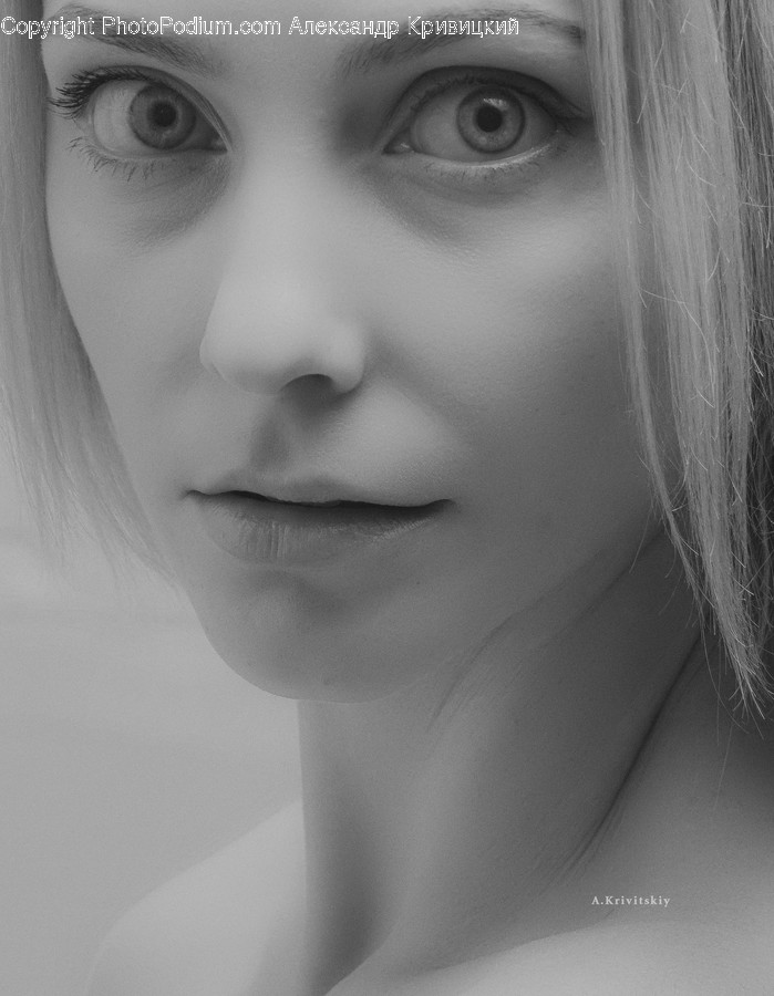 Face, Person, Human, Female, Portrait