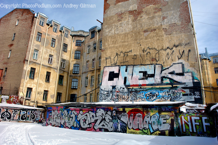 Graffiti, Mural, Art, Painting, Wall