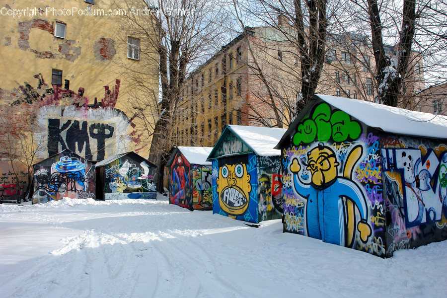 Graffiti, Art, Mural, Painting, Wall